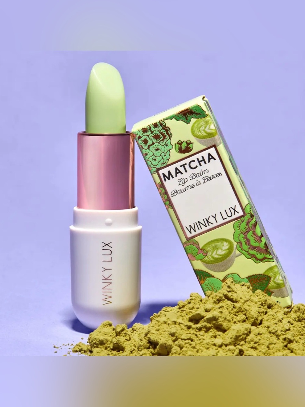 NEW Winky Lux Matcha Lip Balm